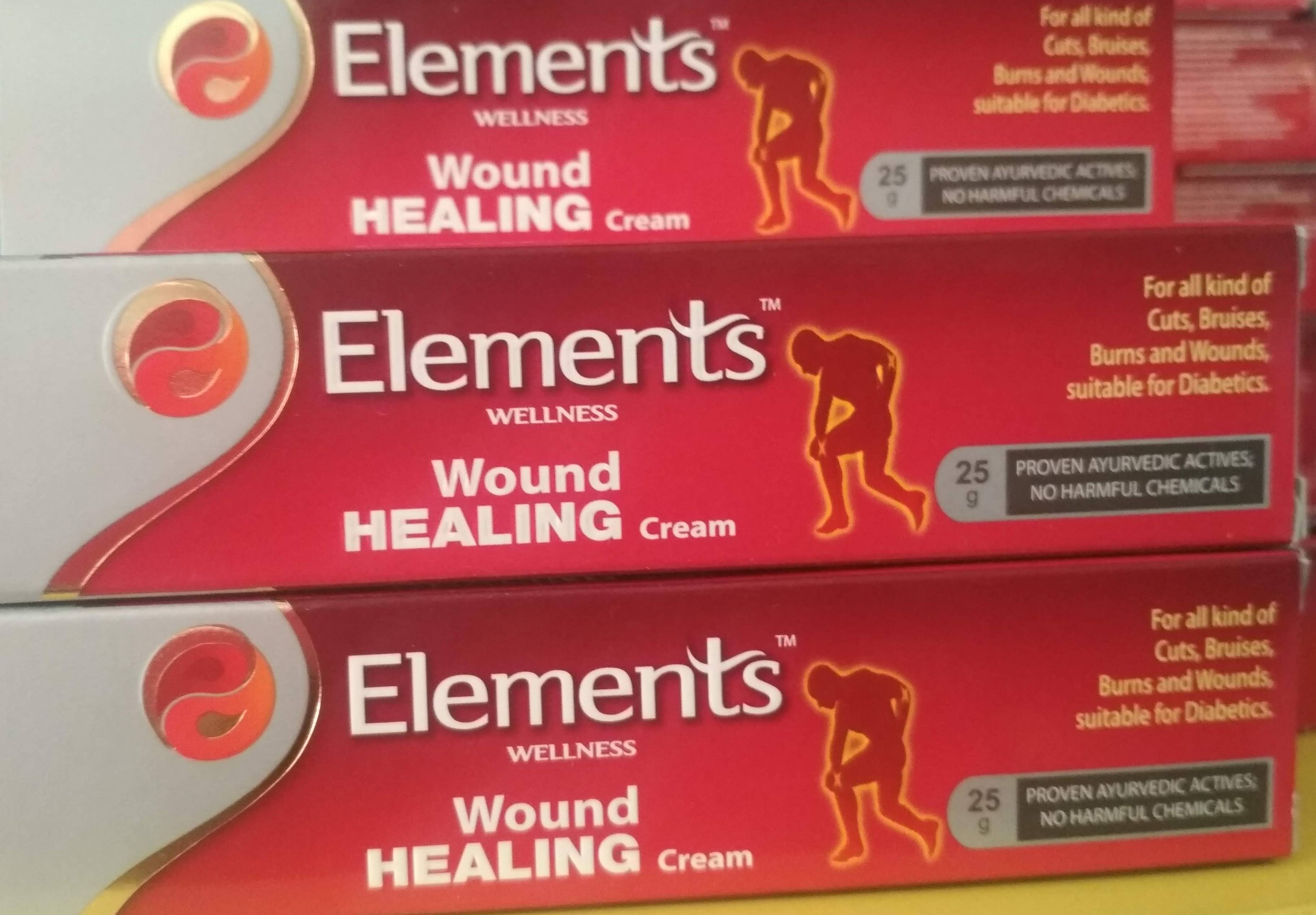 wound healing cream 25gm elements